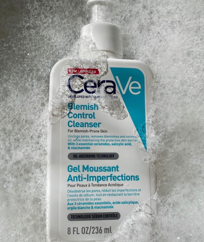 ژل شستشو صورت سراوی مدل blemish control حجم ۲۳۶ میلی لیتر