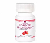 قرص ویتامین D برند فوراور Forever Absorbent Dفوراور ابسوربنت دى