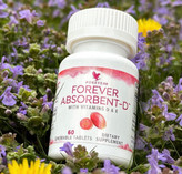 قرص ویتامین D برند فوراور Forever Absorbent Dفوراور ابسوربنت دى